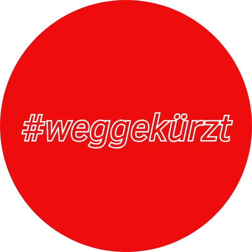 Weggekürzt
